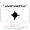 6 X 12 Full Size Aluminum License Plate for Cars and Trucks  Thumbnail