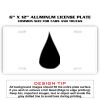 6 X 12 Full Size Aluminum License Plate for Cars and Trucks  Thumbnail