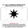 6 X 12 Full Size Aluminum License Plate for Cars and Trucks  Thumbnail