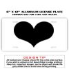 6 X 12 Full Size Aluminum License Plate for Cars and Trucks  Thumbnail