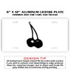 6 X 12 Full Size Aluminum License Plate for Cars and Trucks  Thumbnail