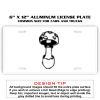 6 X 12 Full Size Aluminum License Plate for Cars and Trucks  Thumbnail