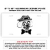 6 X 12 Full Size Aluminum License Plate for Cars and Trucks  Thumbnail