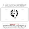 6 X 12 Full Size Aluminum License Plate for Cars and Trucks  Thumbnail