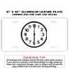 6 X 12 Full Size Aluminum License Plate for Cars and Trucks  Thumbnail