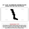 6 X 12 Full Size Aluminum License Plate for Cars and Trucks  Thumbnail