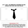 6 X 12 Full Size Aluminum License Plate for Cars and Trucks  Thumbnail
