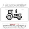 6 X 12 Full Size Aluminum License Plate for Cars and Trucks  Thumbnail