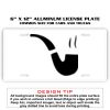 6 X 12 Full Size Aluminum License Plate for Cars and Trucks  Thumbnail