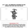 6 X 12 Full Size Aluminum License Plate for Cars and Trucks  Thumbnail