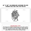 6 X 12 Full Size Aluminum License Plate for Cars and Trucks  Thumbnail