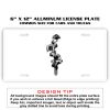 6 X 12 Full Size Aluminum License Plate for Cars and Trucks  Thumbnail