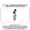 6 X 12 Full Size Aluminum License Plate for Cars and Trucks  Thumbnail
