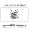6 X 12 Full Size Aluminum License Plate for Cars and Trucks  Thumbnail