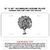 6 X 12 Full Size Aluminum License Plate for Cars and Trucks  Thumbnail