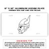 6 X 12 Full Size Aluminum License Plate for Cars and Trucks  Thumbnail