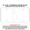 6 X 12 Full Size Aluminum License Plate for Cars and Trucks  Thumbnail