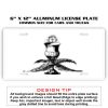 6 X 12 Full Size Aluminum License Plate for Cars and Trucks  Thumbnail
