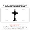 6 X 12 Full Size Aluminum License Plate for Cars and Trucks  Thumbnail
