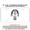 6 X 12 Full Size Aluminum License Plate for Cars and Trucks  Thumbnail