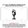 6 X 12 Full Size Aluminum License Plate for Cars and Trucks  Thumbnail