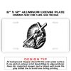 6 X 12 Full Size Aluminum License Plate for Cars and Trucks  Thumbnail