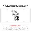 6 X 12 Full Size Aluminum License Plate for Cars and Trucks  Thumbnail