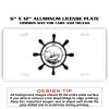 6 X 12 Full Size Aluminum License Plate for Cars and Trucks  Thumbnail