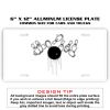 6 X 12 Full Size Aluminum License Plate for Cars and Trucks  Thumbnail