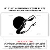 6 X 12 Full Size Aluminum License Plate for Cars and Trucks  Thumbnail