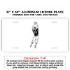 6 X 12 Full Size Aluminum License Plate for Cars and Trucks  Thumbnail