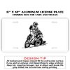 6 X 12 Full Size Aluminum License Plate for Cars and Trucks  Thumbnail