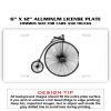 6 X 12 Full Size Aluminum License Plate for Cars and Trucks  Thumbnail
