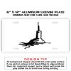 6 X 12 Full Size Aluminum License Plate for Cars and Trucks  Thumbnail