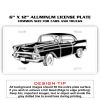 6 X 12 Full Size Aluminum License Plate for Cars and Trucks  Thumbnail