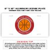 6 X 12 Full Size Aluminum License Plate for Cars and Trucks  Thumbnail