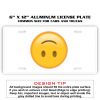 6 X 12 Full Size Aluminum License Plate for Cars and Trucks  Thumbnail
