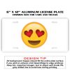 6 X 12 Full Size Aluminum License Plate for Cars and Trucks  Thumbnail