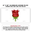 6 X 12 Full Size Aluminum License Plate for Cars and Trucks  Thumbnail