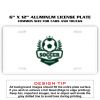 6 X 12 Full Size Aluminum License Plate for Cars and Trucks  Thumbnail