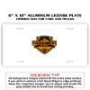 6 X 12 Full Size Aluminum License Plate for Cars and Trucks  Thumbnail