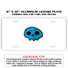 6 X 12 Full Size Aluminum License Plate for Cars and Trucks  Thumbnail