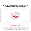6 X 12 Full Size Aluminum License Plate for Cars and Trucks  Thumbnail