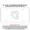 6 X 12 Full Size Aluminum License Plate for Cars and Trucks  Thumbnail