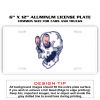 6 X 12 Full Size Aluminum License Plate for Cars and Trucks  Thumbnail
