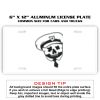 6 X 12 Full Size Aluminum License Plate for Cars and Trucks  Thumbnail
