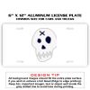6 X 12 Full Size Aluminum License Plate for Cars and Trucks  Thumbnail