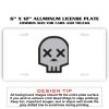 6 X 12 Full Size Aluminum License Plate for Cars and Trucks  Thumbnail