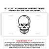 6 X 12 Full Size Aluminum License Plate for Cars and Trucks  Thumbnail