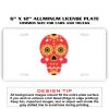 6 X 12 Full Size Aluminum License Plate for Cars and Trucks  Thumbnail